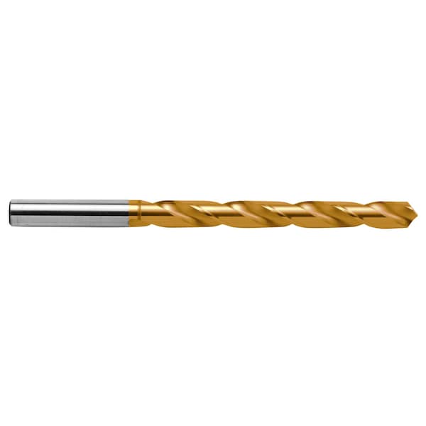 Jobber Length HSS TiN Coated Drill - 25/64in